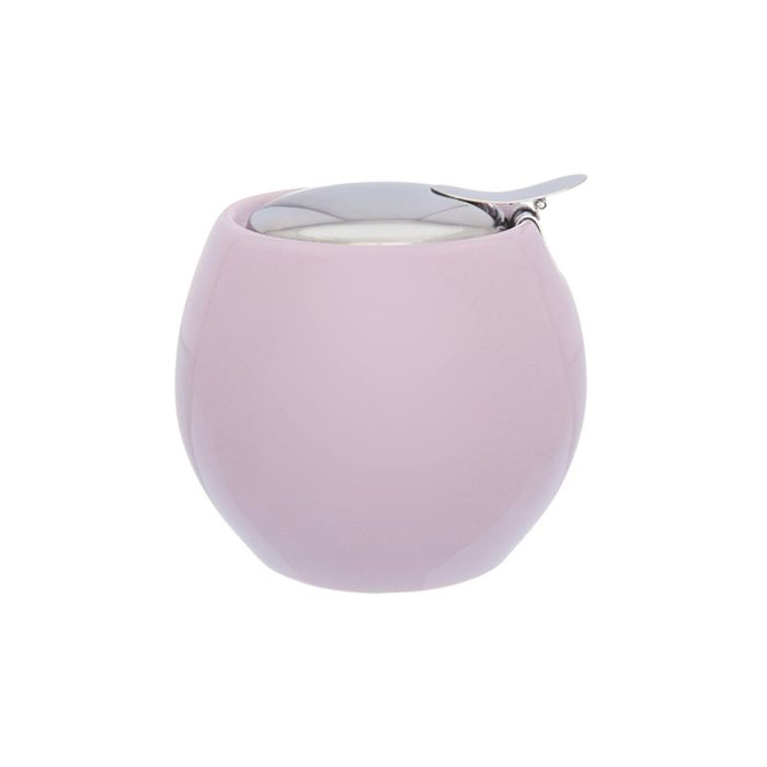 Сахарница "Фиолетовая", 10,5 х 10,5 х 10 см, 500 мл, с металлической крышкой