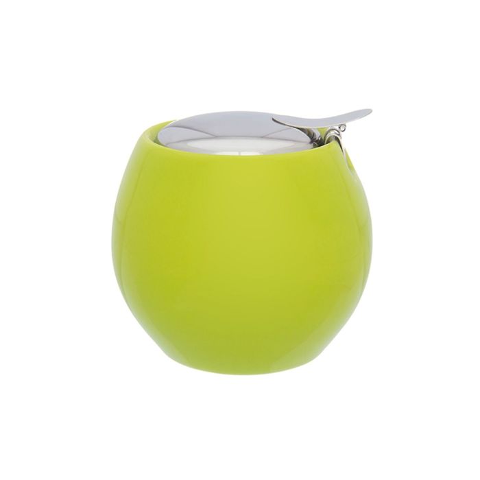 Сахарница "Фисташковая", 10,5 х 10,5 х 10 см, 500 мл, с металлической крышкой