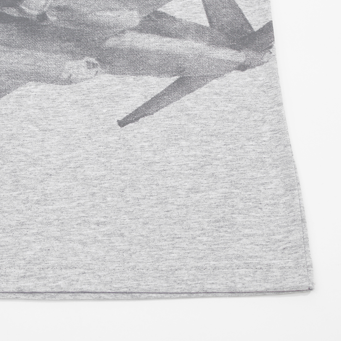 Комплект мужской (футболка, брюки) М-797-26 цвет серый меланж/синий, р-р 52