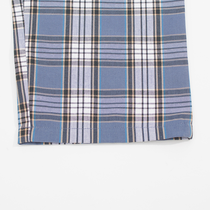 Комплект мужской (футболка, брюки) М-797-26 цвет серый меланж/синий, р-р 54