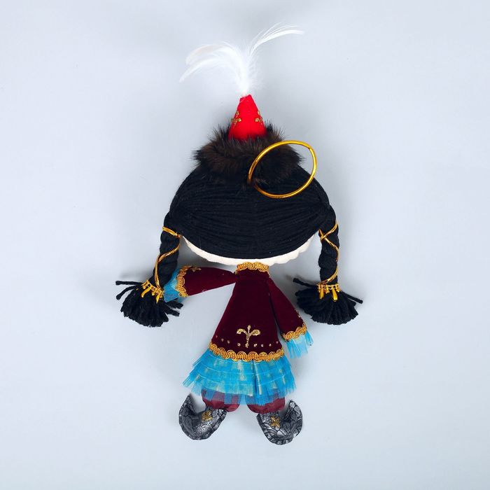 Фигурка "Мейрам" повседневный костюм, войлок, ручная работа