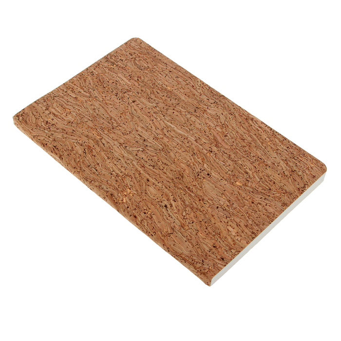 Блокнот А5, 200 листов MADEIRA. CLASSIC, интегральная обложка из пробкового дерева, тонированный блок