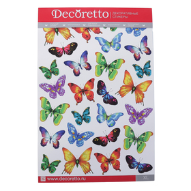 

Наклейки Decoretto "Пестрые бабочки" 50х70 см