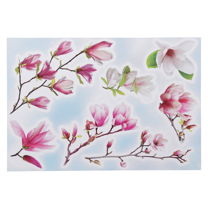 Наклейки Decoretto "Магнолия" 25х35 см