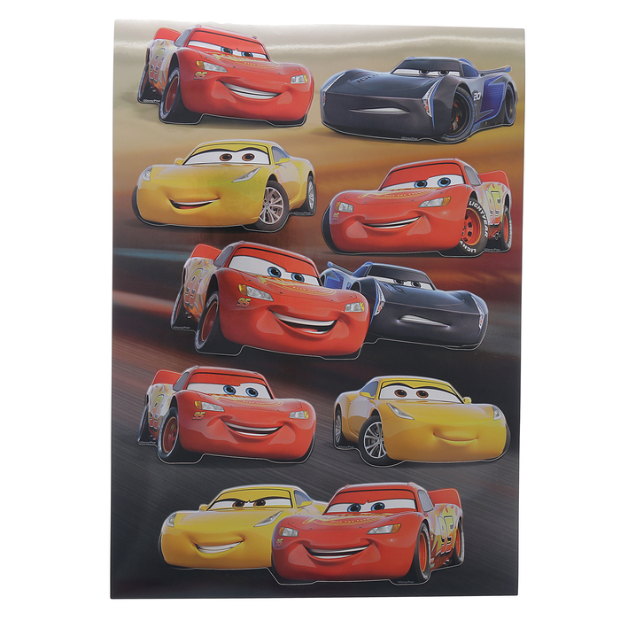 Наклейки Decoretto "Тачки: энергия скорости" 35х50 см