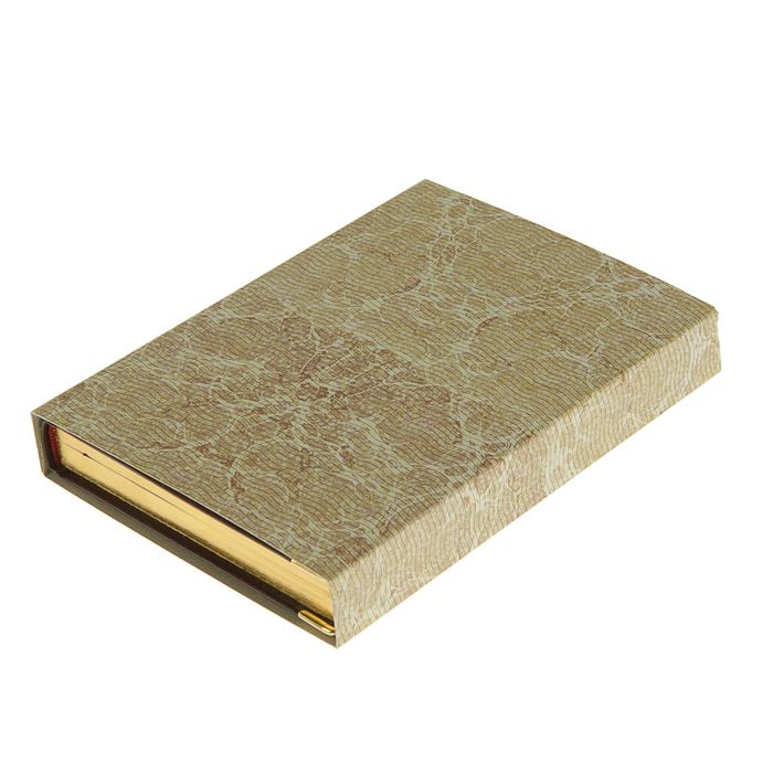 Ежедневник полудатированный А5, 208 листов Imperium, натуральная кожа, тонированный блок, золотой срез, два ляссе, коричневый