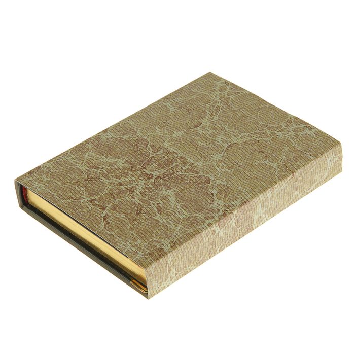 Ежедневник полудатированный А5, 208 листов Imperium, натуральная кожа, тонированный блок, золотой срез, два ляссе, чёрный