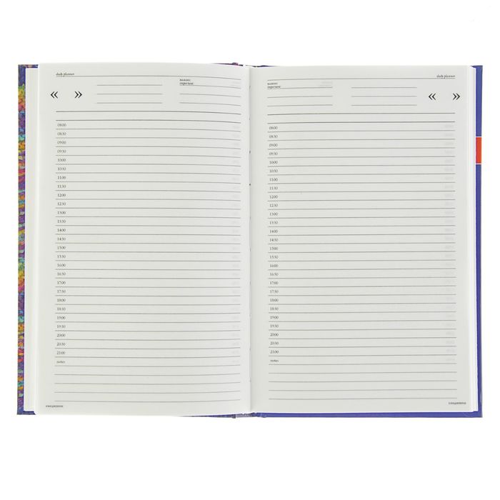 Ежедневник недатированный А5, 136 листов «Модный свитер», твёрдая обложка, глянцевая ламинация