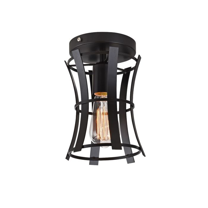 Люстра 1521-1U "Werk" 1xE27 60W коричневый 15,3x15,3x21 см