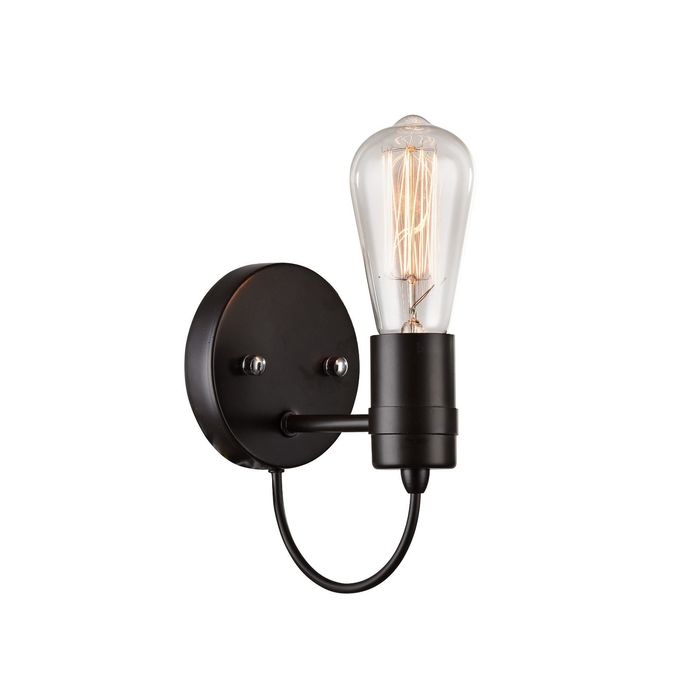 Бра 1522-1W "Nano" 1xE27 60W коричневый 11x14x18 см