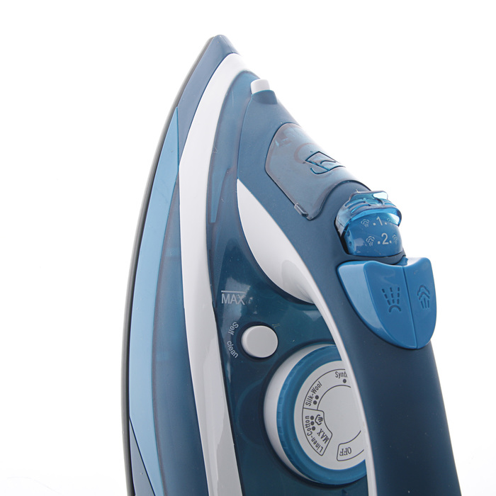 Утюг ZIMBER ZM-11001, 2200 Вт, керамическая подошва, синий