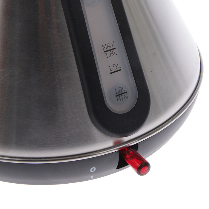 Чайник ZIMBER ZM-10771, 1800 Вт, стальной, 1.8 л, серебристый