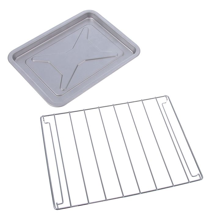 Тостер-печь FIRST FE-5041-1, 9 л, 800 Вт, таймер 15 мин, черный