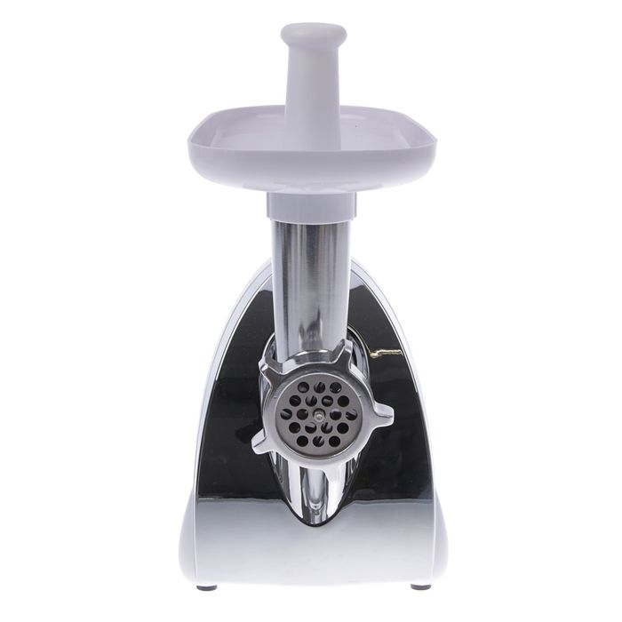 Мясорубка FIRST FA-5141-1, 1000 Вт, реверс, 3 диска, соковыжималка, кеббе, белый