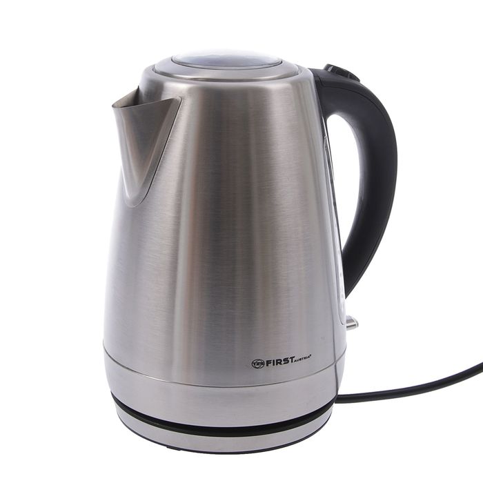 Чайник FIRST FA-5409, 2200 Вт, 1.7 л, нержавеющая сталь