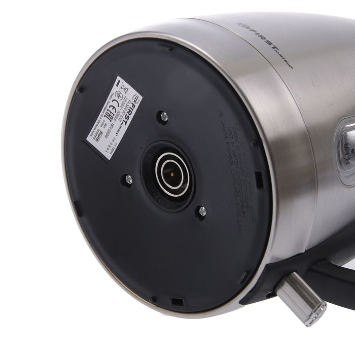 Чайник FIRST FA-5409, 2200 Вт, 1.7 л, нержавеющая сталь