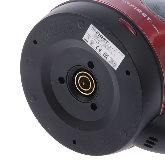 Чайник FIRST FA-5410-6, 1.8 л, 1800 Вт, красный