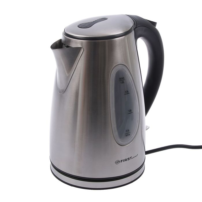 Чайник FIRST FA-5410-7, 2200 Вт, 1.8 л, серебристый