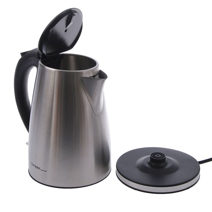 Чайник FIRST FA-5410-7, 2200 Вт, 1.8 л, серебристый