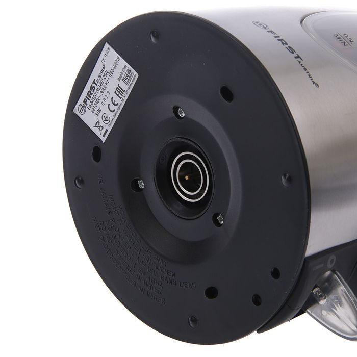 Чайник FIRST FA-5410-7, 2200 Вт, 1.8 л, серебристый