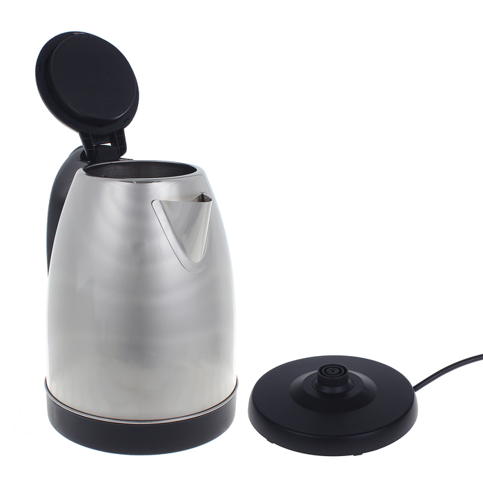 Чайник "Добрыня" DO-1201, 1.8 л, 2200 Вт, серебристый