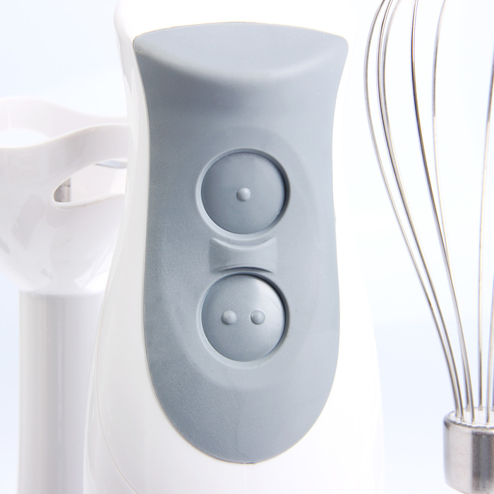 Блендер "Добрыня" DO-2305, 250 Вт, 3 насадки, белый