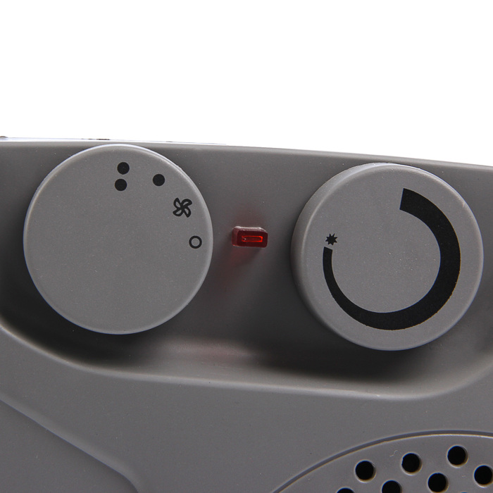 Тепловентилятор "Добрыня" DO-1507, 2000 Вт, вентиляция без нагрева, белый