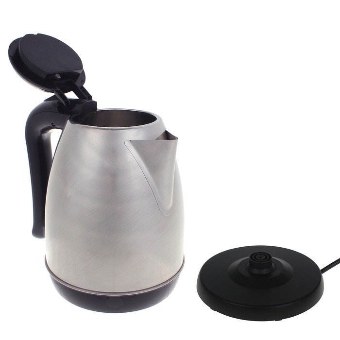 Чайник "Добрыня" DO-1204, 1.8 л, 2200 Вт, серебристый