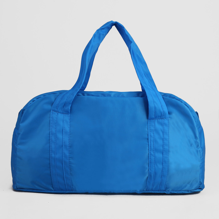 Сумка спортивная, 1 отдел на молнии, наружный карман, цвет бирюзовый