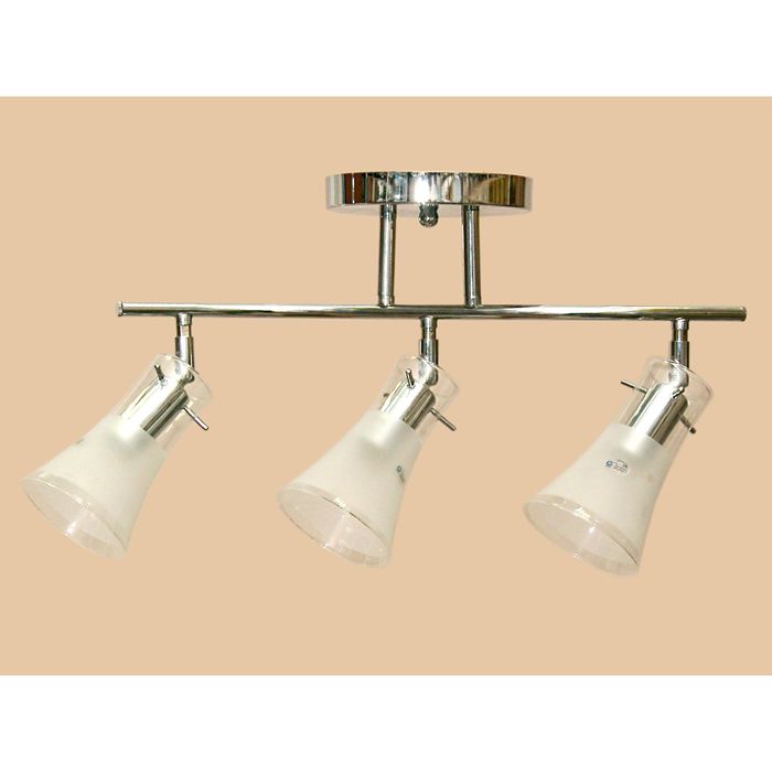 Светильник "Каскад" 134003 3x60W E14 хром 45x19x19см