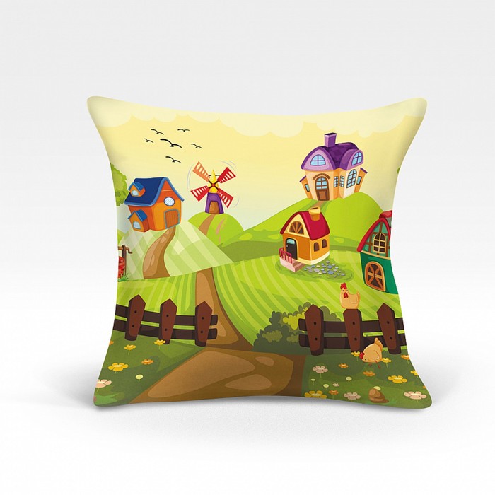 Подушка декоративная, размер 45х45 см