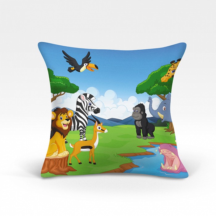 Подушка декоративная, размер 45х45 см