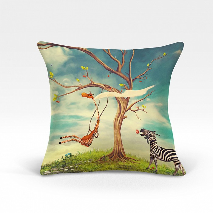 Подушка декоративная, размер 45х45 см