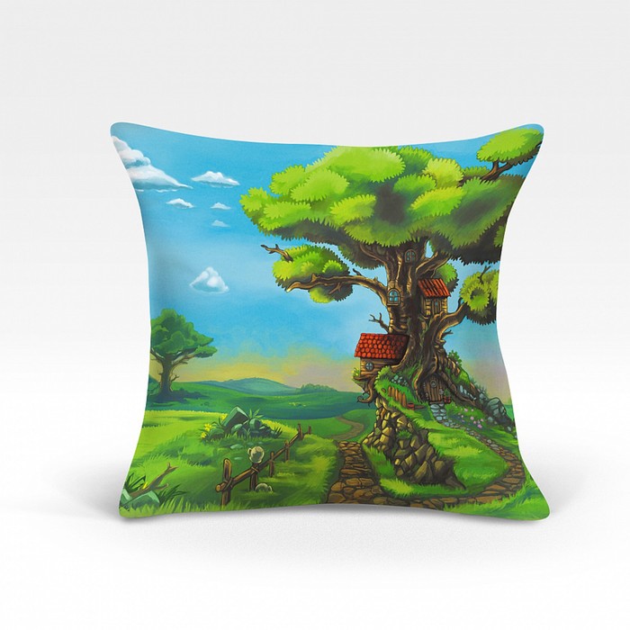 Подушка декоративная, размер 45х45 см