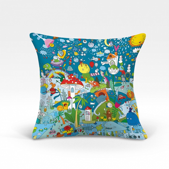 Подушка декоративная, размер 45х45 см