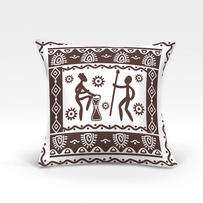 Подушка декоративная «Рун-О», размер 45х45 см