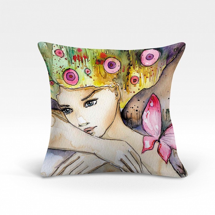 Подушка декоративная, размер 45х45 см