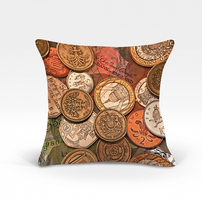 Подушка декоративная, размер 45х45 см