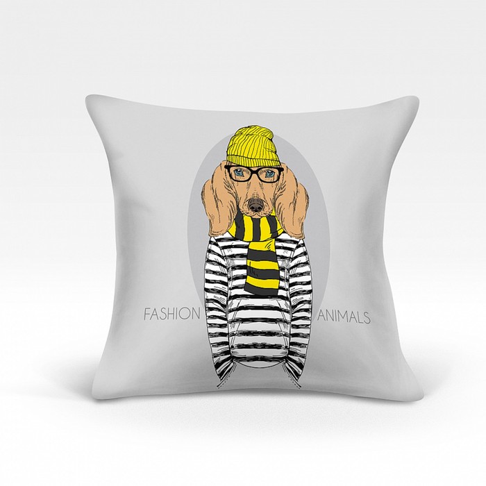 Подушка декоративная, размер 45х45 см