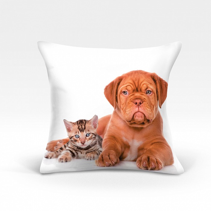 Подушка декоративная, размер 45х45 см