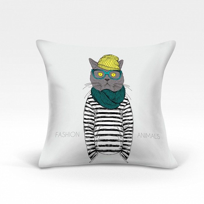 Подушка декоративная, размер 45х45 см