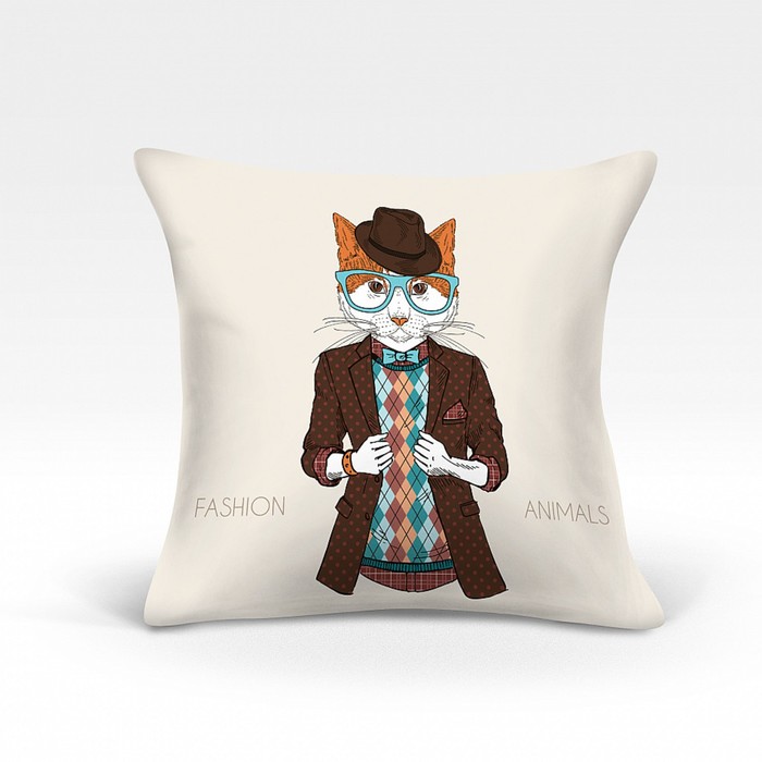 Подушка декоративная, размер 45х45 см