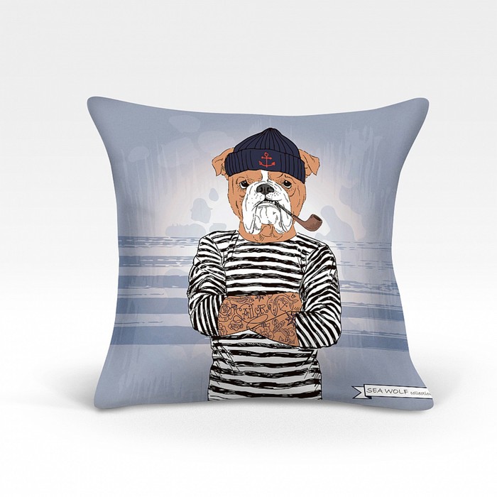 Подушка декоративная, размер 45х45 см