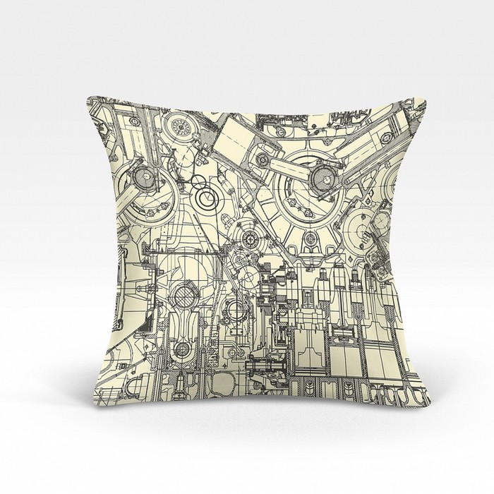 Подушка декоративная, размер 45х45 см