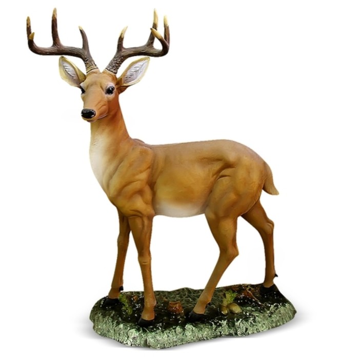 Садовая фигура "Олень на станине"