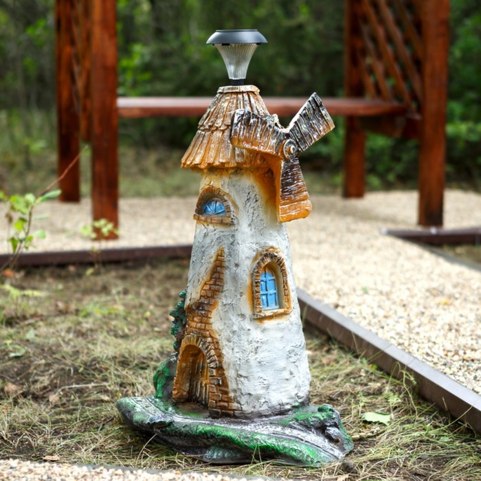 Светильник садовый "Мельница"