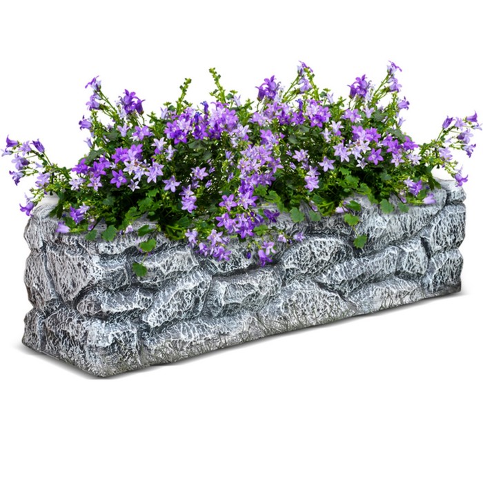 Фигурное кашпо "Каменная кладка"