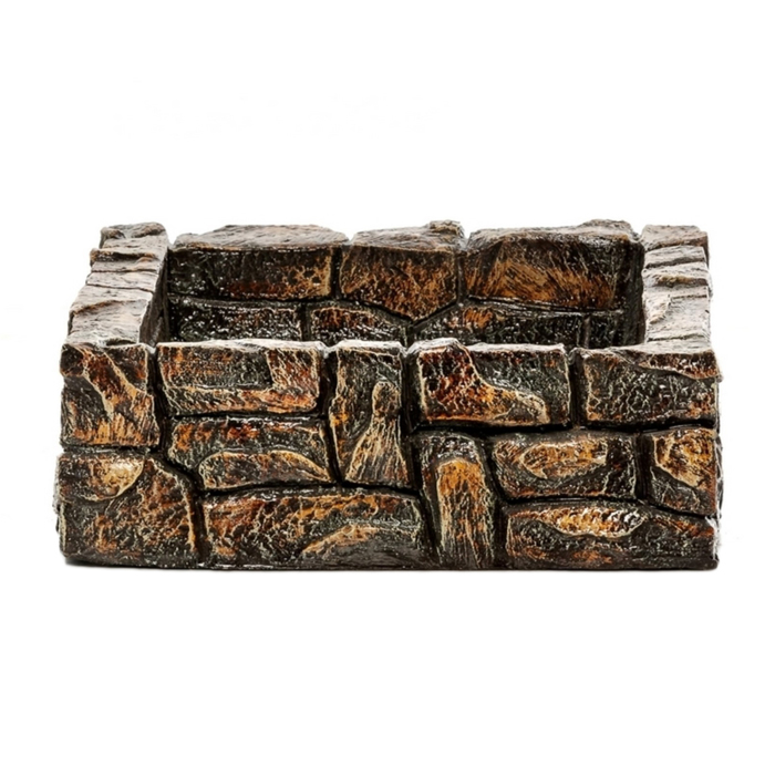 Фигурное кашпо "Декоративный камень"