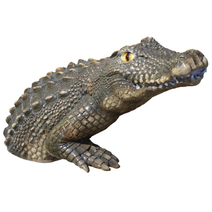 Садовая фигура "Крокодил"