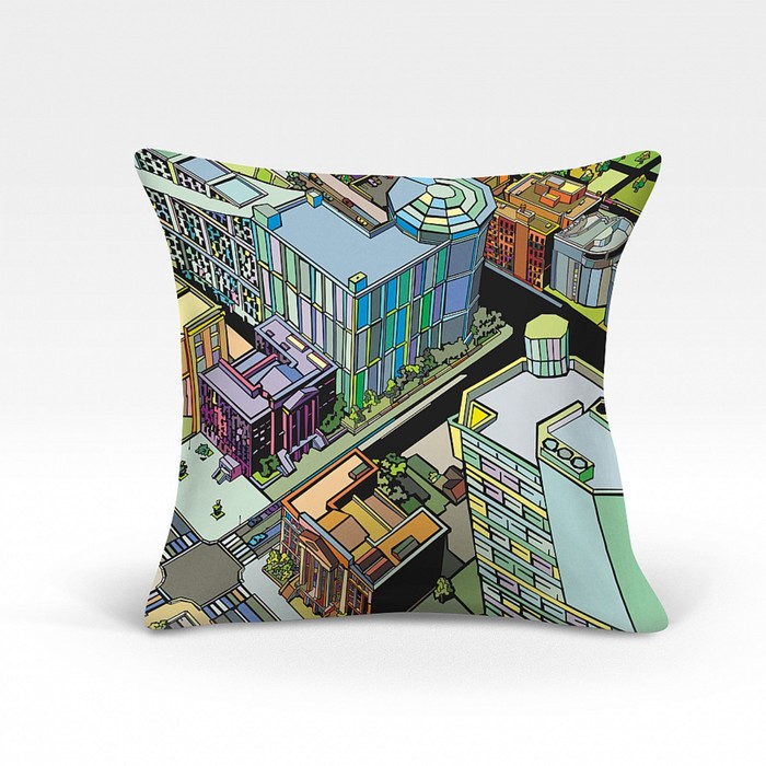 Подушка декоративная, размер 45х45 см